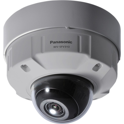 Panasonic WV-SFV310 Super Dynamic H.264 HD Vandal-Resistant & Waterproof Dome Network Camera (NTSC)