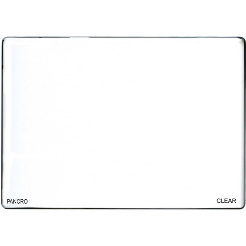 Pancro 4 x 5.65" Clear Optical Flat Filter