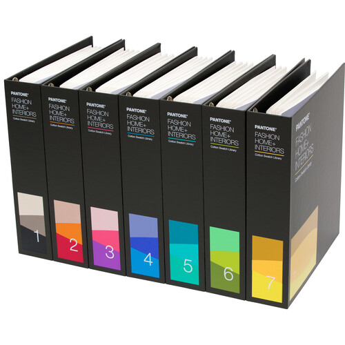 Pantone Fashion, Home + Interiors Cotton Swatch Library