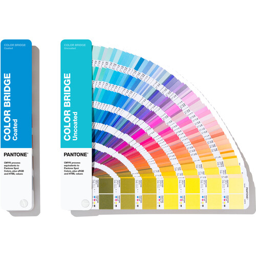 Pantone Coated and Uncoated Color Bridge Guide Set GP6102A B&H