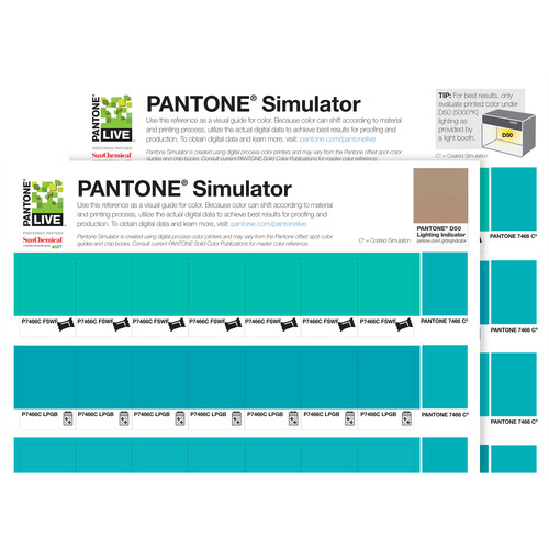Pantone Simulator Prints