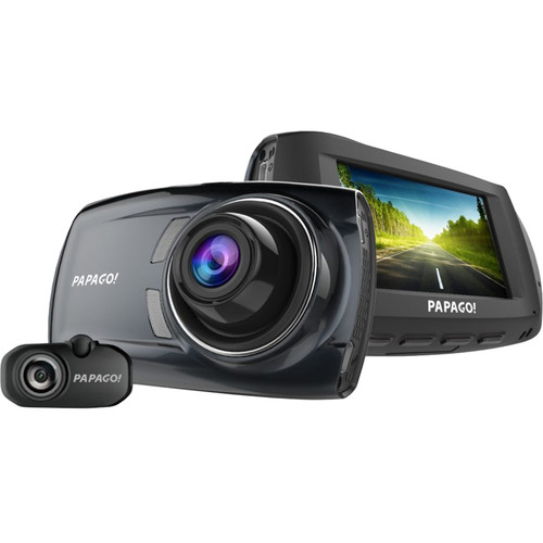 Papago GoSafe S810 2-Channel 1080p Dash Camera with 16GB microSD Card