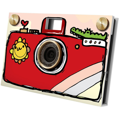 Paper Shoot Hand Drawing Camera (Red)
