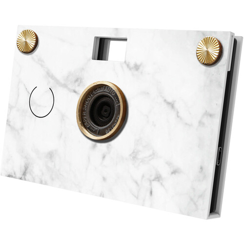 Paper Shoot Arabescato Corchia Stone Pattern Paper Camera