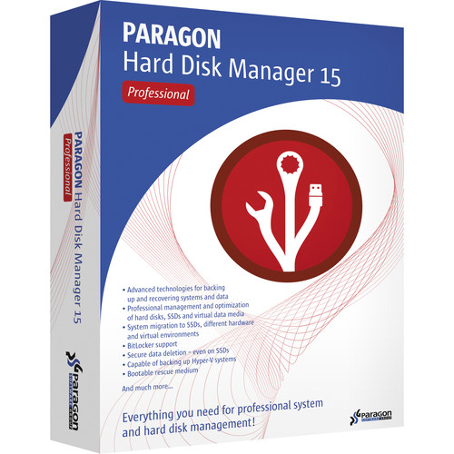 Paragon Hard Disk Manager 15 Professional (Download)