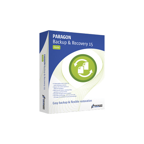 Paragon Backup & Recovery 15.0 Home Software (1-User License, 3-PC, Download)