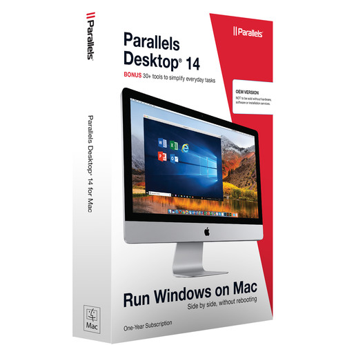 Parallels Desktop 14 Standard Edition for Mac PD14-RL1-1Y-OEM-NA