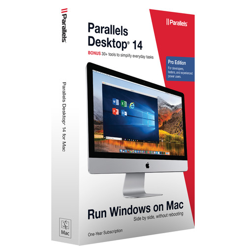 Parallels Desktop 14 Pro Edition for Mac (Download, 1-Year License)