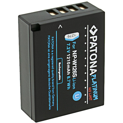 PATONA Platinum NP-W126S Battery (1210mAh)