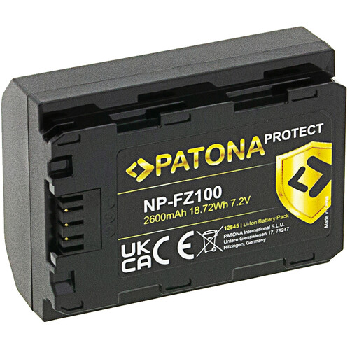 PATONA PROTECT NP-FZ100 Battery (2600mAh)