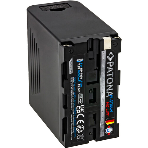 PATONA Platinum NP-F970 Battery (75.6Wh, L-Series)