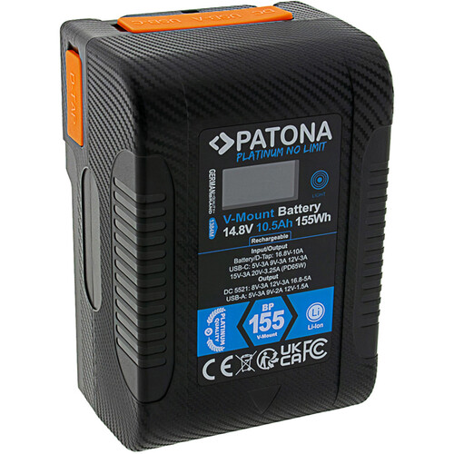 PATONA Platinum BP-155 Battery (155Wh, V-Mount)