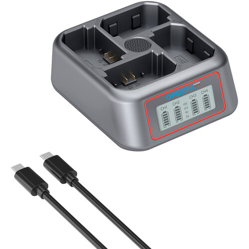 PATONA Platinum 4-Channel Fast Charger for NP-FZ100 Batteries
