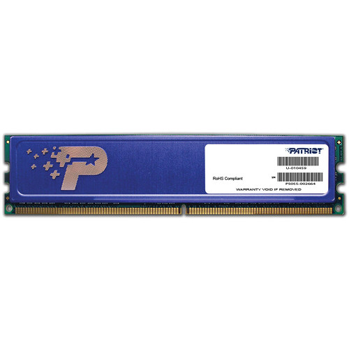 Patriot Signature Line 2GB DDR3 PC3-10600 240-Pin PSD32G13332H