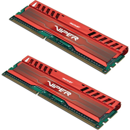 Patriot Viper 3 8GB (2 x 4GB) DDR3 CL9 1600 MHz Memory Kit (Venom Red)