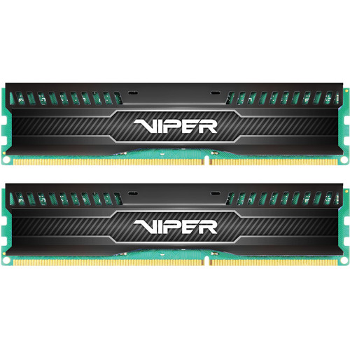 Patriot Viper 3 16GB (2 x 8GB) DDR3 1600 MHz C10 Low Profile Memory Kit (Black)