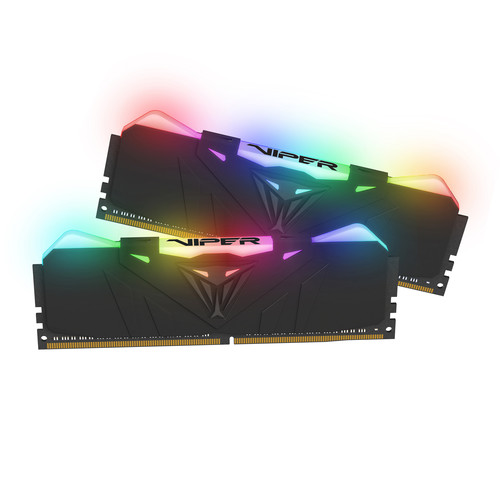Patriot 16GB Viper RGB DDR4 4133 MHz UDIMM Memory PVR416G413C9K