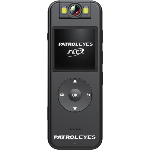 PatrolEyes FLEX Rotating Lens UHD 4K Wi-Fi Mini Body Camera