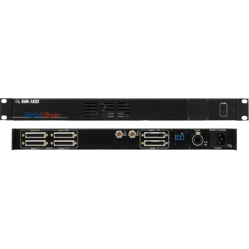 Patton Fiberplex VIM-1032-S-02 32x8 Fiberoptic Transport Tail End (Single-Mode)