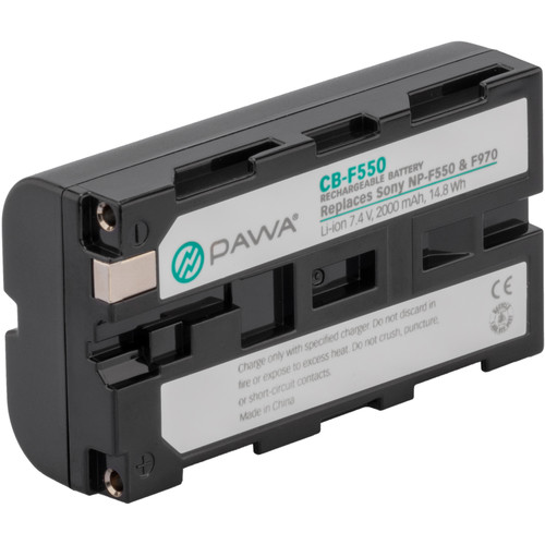 Pawa NP-F550 Lithium-Ion Battery Pack (7.4V, 2000mAh)