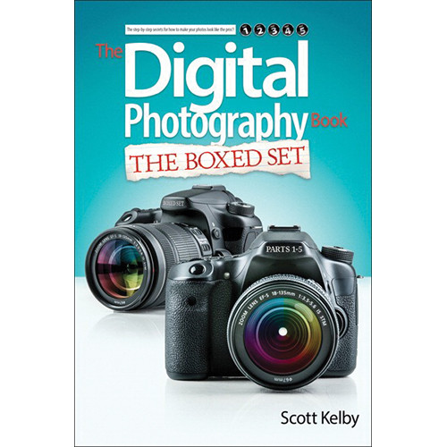 Peachpit Press Book: Scott Kelby's Digital Photography Boxed Set, Parts 1-5 (First Edition)