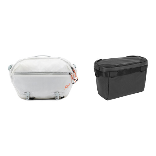 Peak Design Outdoor Sling and Camera Cube Kit (Cloud, 7L)