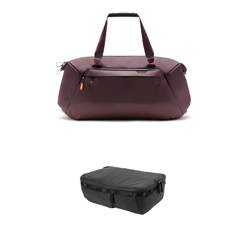 Peak Design Travel Duffel with Large Camera Cube V2 Kit (Eclipse, 65L)