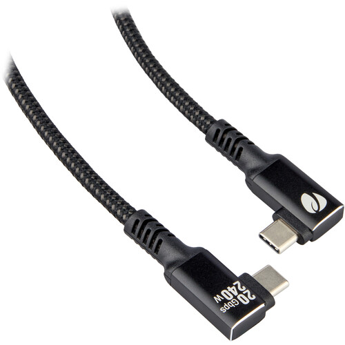 Pearstone Align Series USB4 Right-Angle to Right-Angle Cable (1')