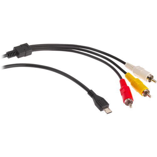 Pearstone Multi-Terminal A/V Cable for Sony Handycam (4')