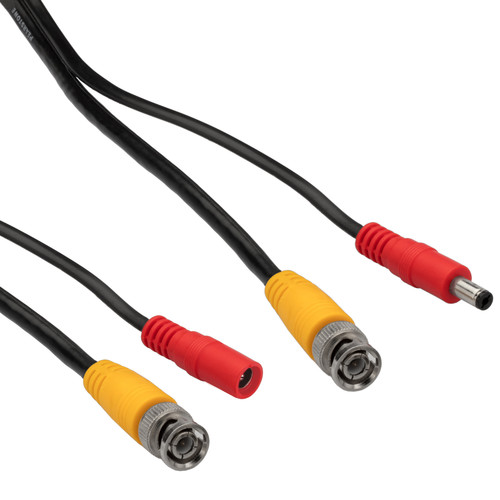 Pearstone BNC Extension Cable with Power for CCTVs (200 ft)