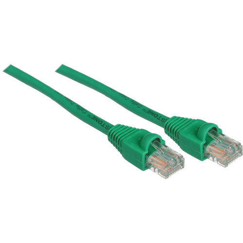 Pearstone 1' Cat5e Snagless Patch Cable (Green)