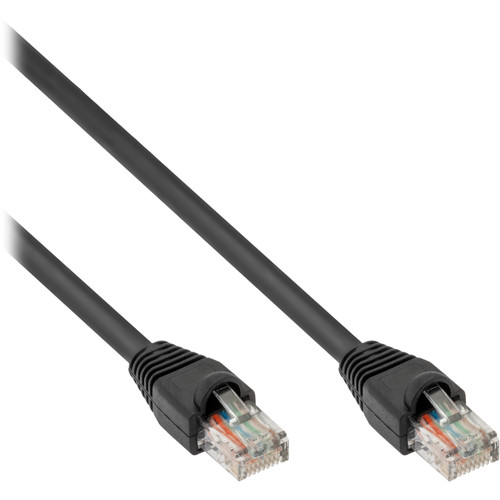Pearstone Cat 5e Snagless Patch Cable (25', Black)