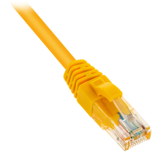 Pearstone Cat 6 Snagless Network Patch Cable (Yellow, 1')