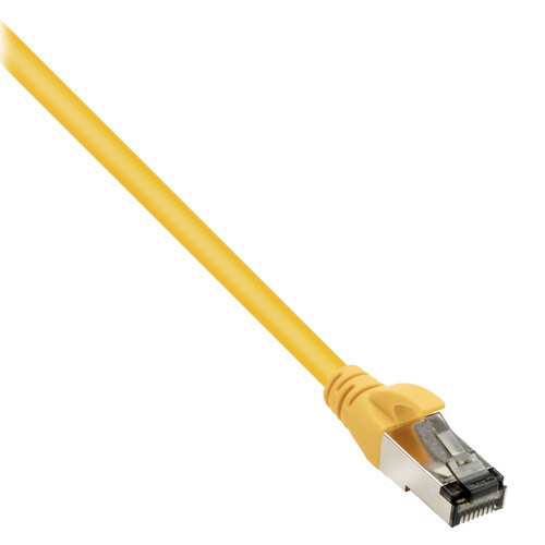 Pearstone Cat 7 Double-Shielded Ethernet Patch Cable (3', Yellow)