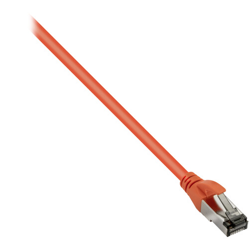 Pearstone Cat 7 Double-Shielded Ethernet Patch Cable (7', Orange)