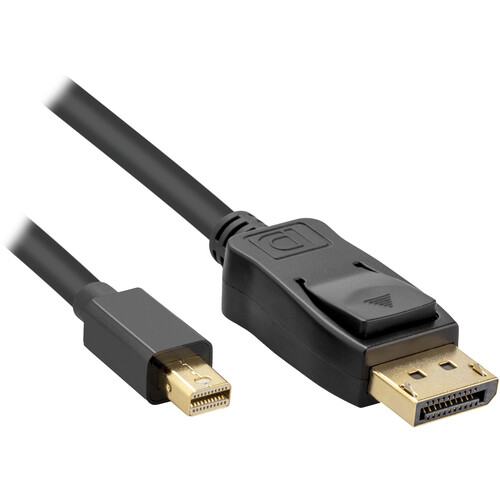 Pearstone Mini DisplayPort to DisplayPort 1.2a Cable (6')