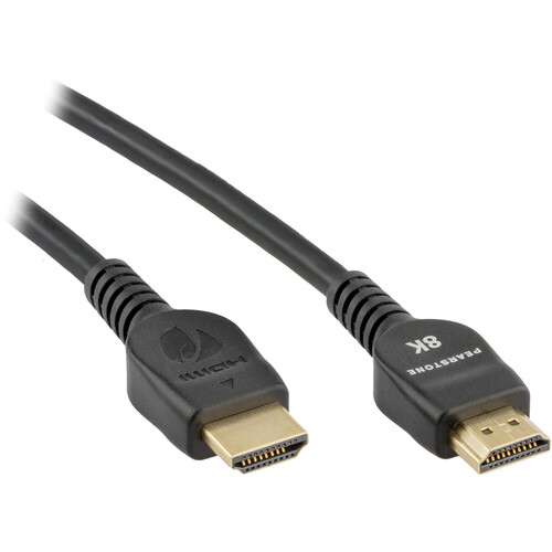 Pearstone HDA-810 8K Ultra-High Speed HDMI Cable (Black, 10')