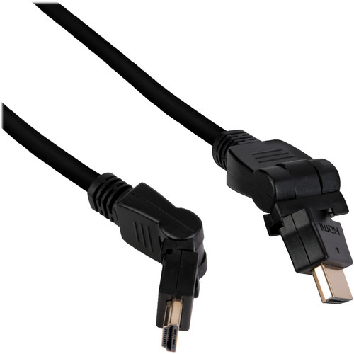 Pearstone Swiveling High-Speed HDMI Cable with Ethernet (3')