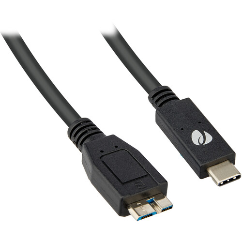 Pearstone USB-C 3.2 Gen 2 to Micro-B Cable (1')