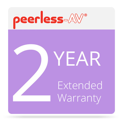 Peerless-AV Additional Two Year Extended Warranty Including Advanced Replacement f/43" XHB432