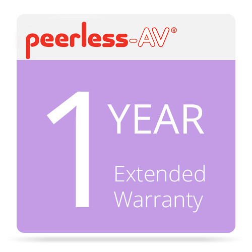 Peerless-AV UV492 - Additional One Year Extended Warranty Including Advanced Replacement f/49"