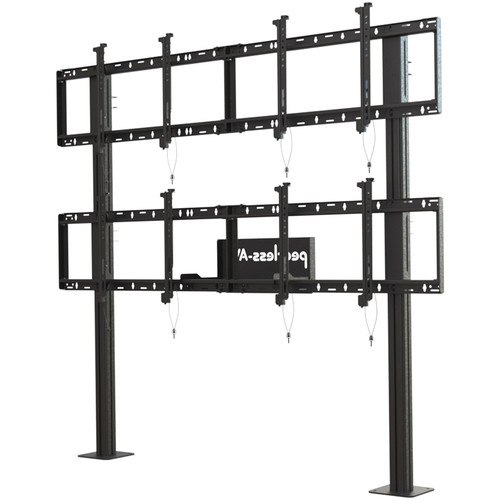 Peerless-AV Modular Video Wall Pedestal Mount for 46 to 60" Displays (2x2 Configuration)