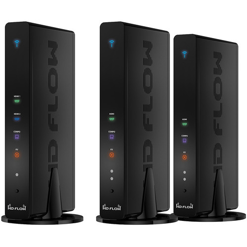 Peerless-AV HDS200-2 HD Flow Pro Wireless Multimedia Kit (Black)
