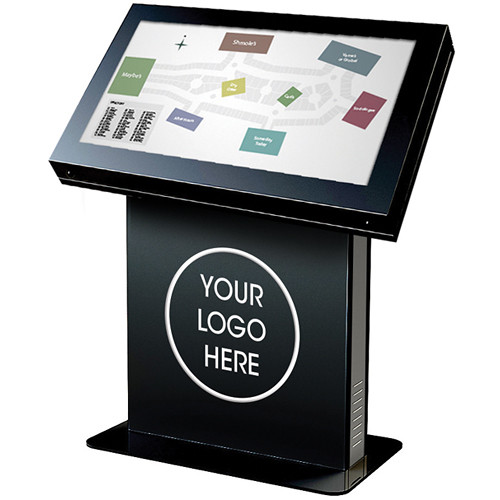 Peerless-AV KIL555 Landscape Kiosk Enclosure for 55" Displays (Gloss Black)