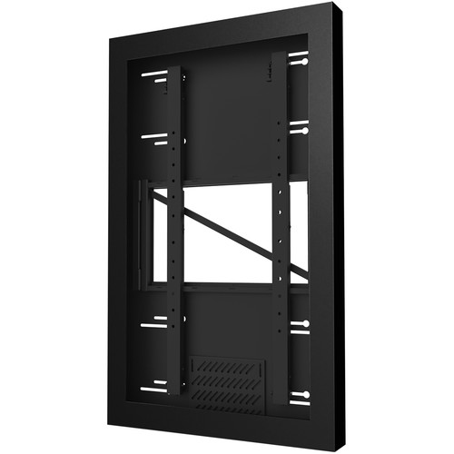 Peerless-AV KIP642 On-Wall Kiosk Portrait Enclosure for 42" Displays (Black)