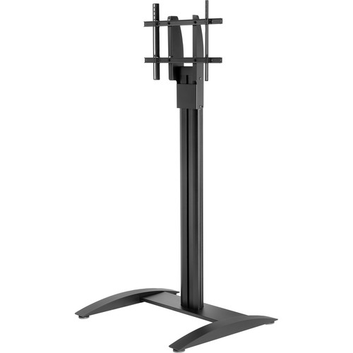 Peerless-AV SmartMount Flat Panel Floor Stand for 32-75" Displays (Black, without Shelf)