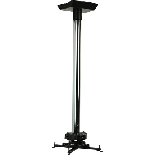 Peerless-AV Modular Series Ceiling Mount Kit for Projectors up to 50 lb (5', Chrome)