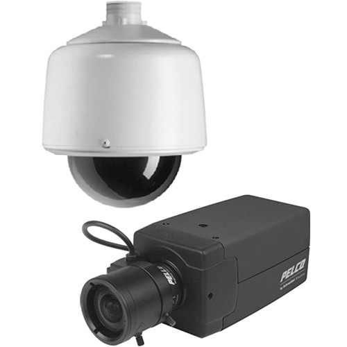Pelco DF8 DomePak with Environmental Pendant Mount Dome, Analog Camera, & 2.8-11mm CS-Mount Lens (NTSC)