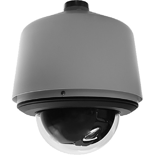 Pelco Spectra Enhanced 1080p Outdoor 20x PTZ Network Clear Stainless Steel Pendant Dome Camera with Heater (Gray)