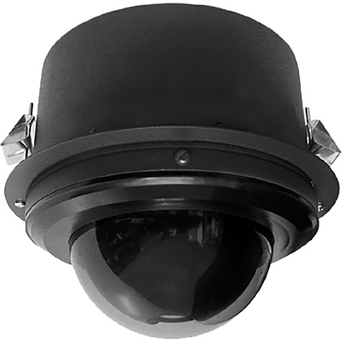 Pelco Spectra Enhanced 1080p Outdoor 30x PTZ Network Smoked In-Ceiling Dome Camera with Heater (Black, Made in the USA)